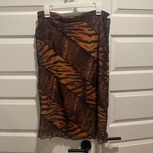 Urban Outfitters Printed Skirt